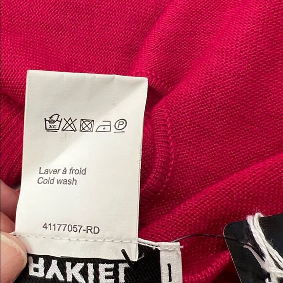 Sonia Rykiel Enfant Fucshia Pink Merino wool blend sweater size 12 NWT - Picture 12 of 13